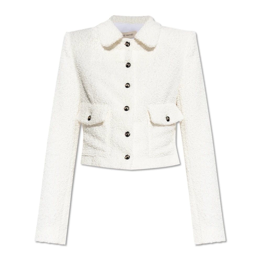 The Mannei Blazer met zakken White Dames