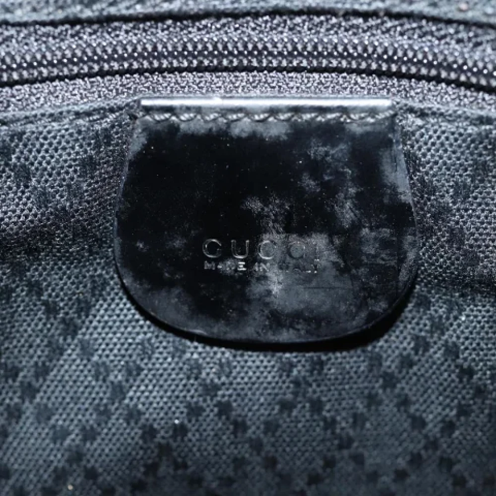 Gucci Vintage Pre-owned Fabric gucci-bags Black Dames