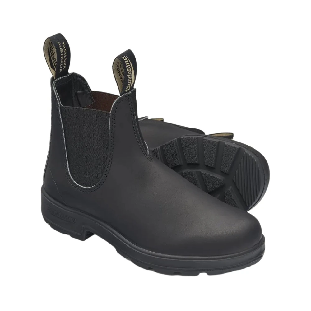 Blundstone Mångsidiga läderstövlar Black, Herr