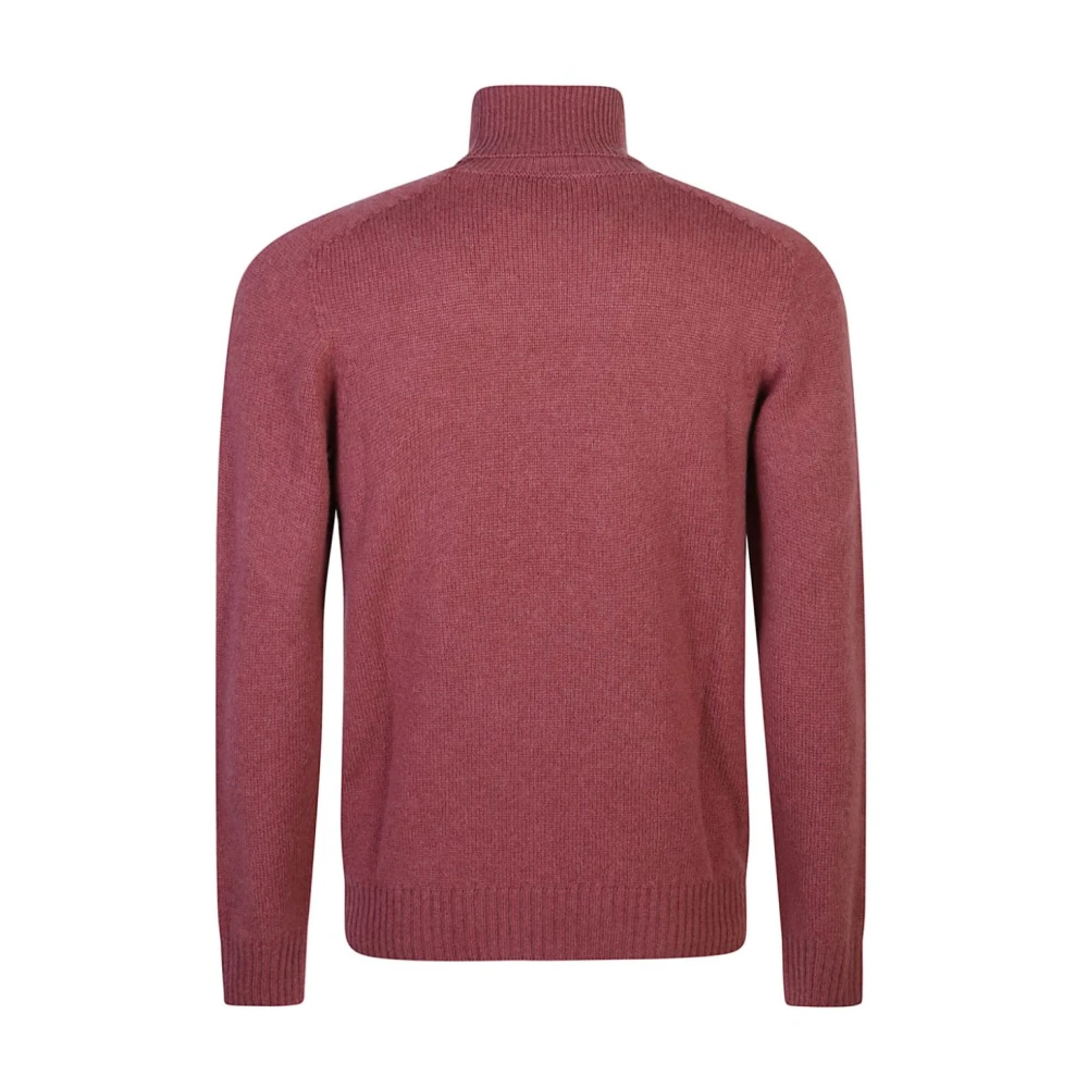 Roberto Collina Paarse Sweater voor Mannen Aw24 Red Heren