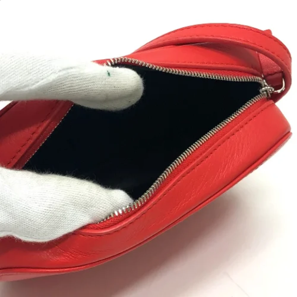 Balenciaga Vintage Pre-owned Leather balenciaga-bags Red Dames