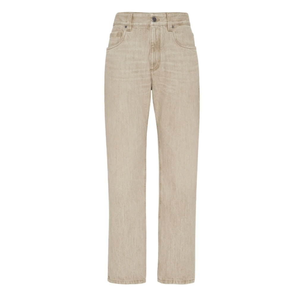 Jeans > Straight Jeans - - Brunello Cucinelli - Modalova