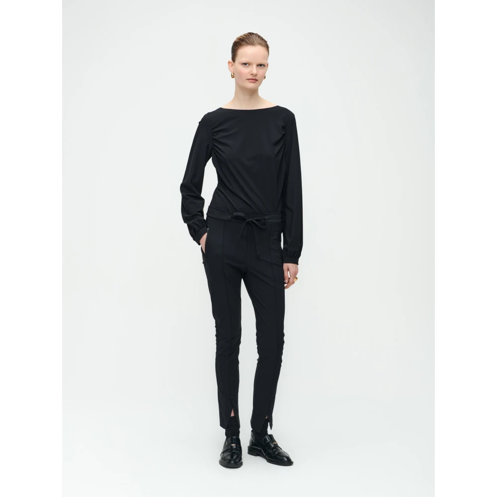 Jane Lushka Nina Top Technical Jersey | Zwart Black Dames