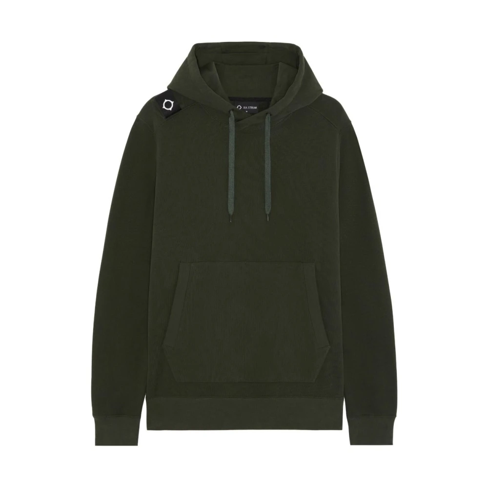 Ma.strum Core Overhead Hoody in Oil Slick Green Heren