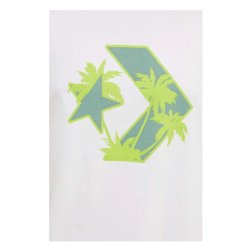 Converse Festival Star Chevron Infill Tee T-shirt White Heren