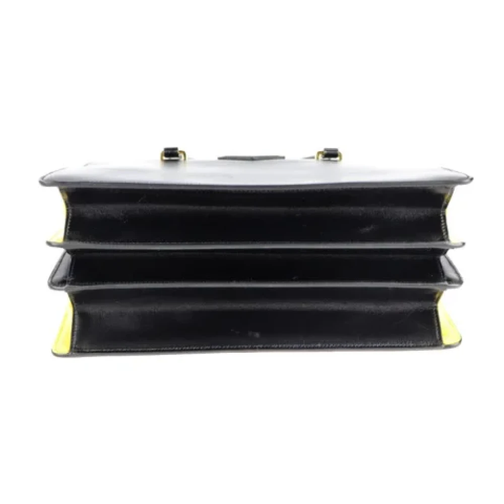 Prada Vintage Pre-owned Leather prada-bags Black Dames