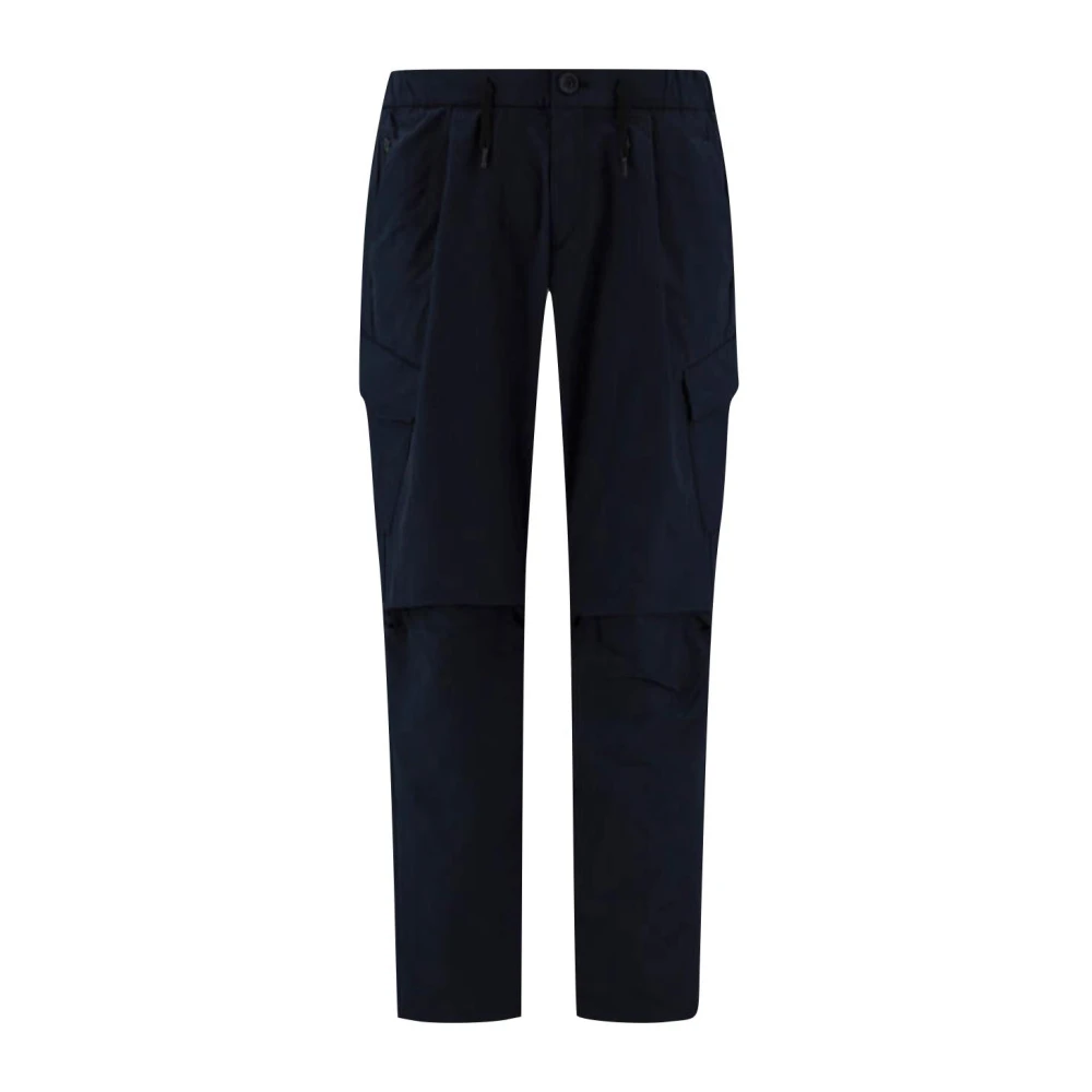 Herno Cargo broek met trekkoord taille Blue Dames