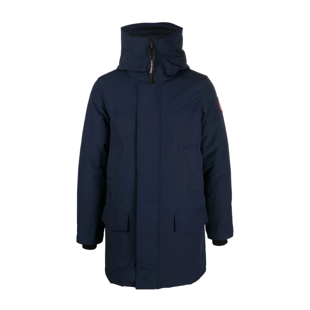 Canada Goose Gewatteerde capuchonjas Blue Heren