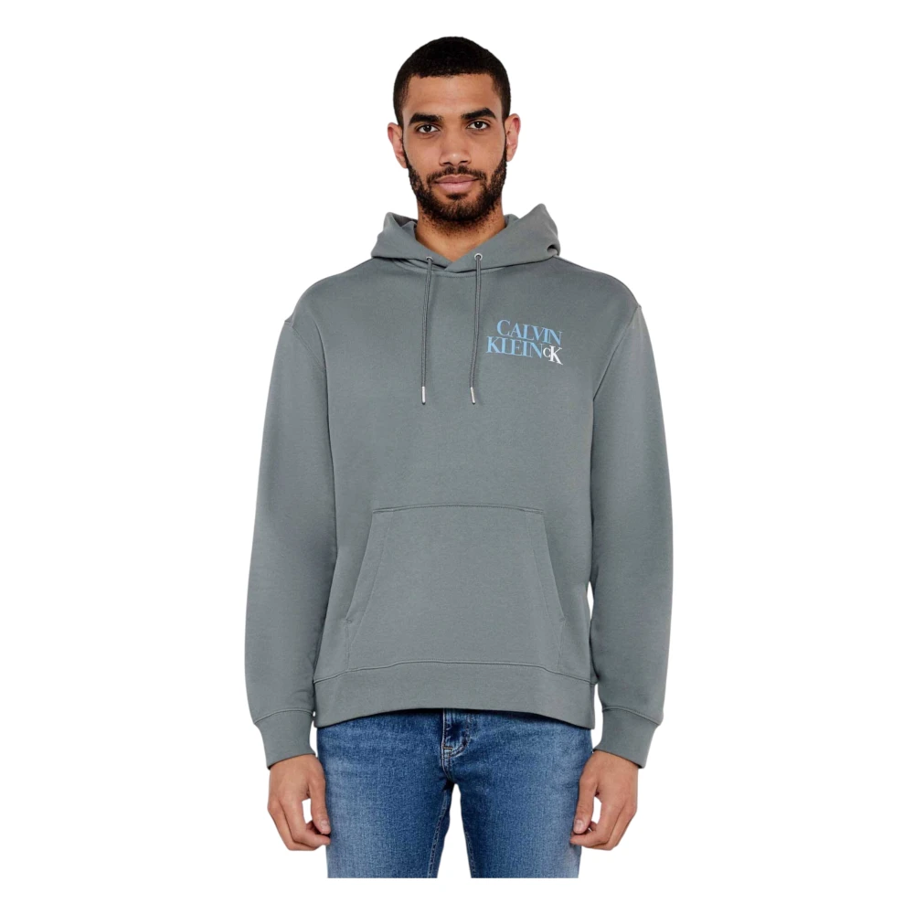 Calvin Klein Jeans Men's Blue Hoodie