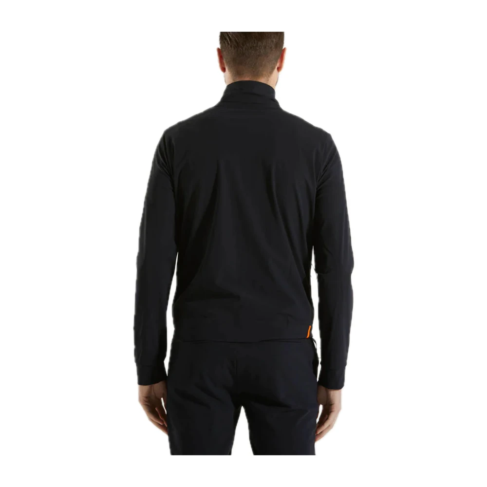 RRD Hoge hals sweatshirt in Surflex stof Black Heren