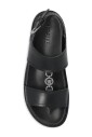black-buckle-sandals-flat-rubber-sole