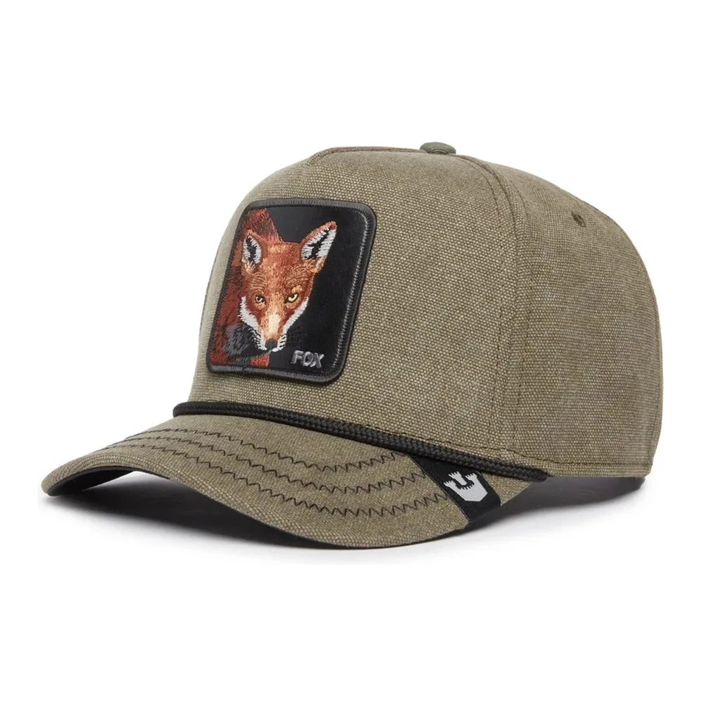 Goorin Bros Groene Foxy Duck Canvas Pet Green Heren