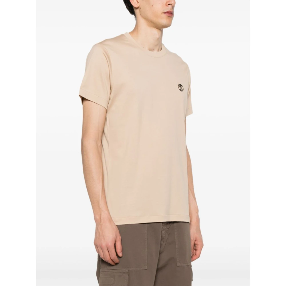 Burberry Stijlvolle T-shirts en Polos Brown Heren