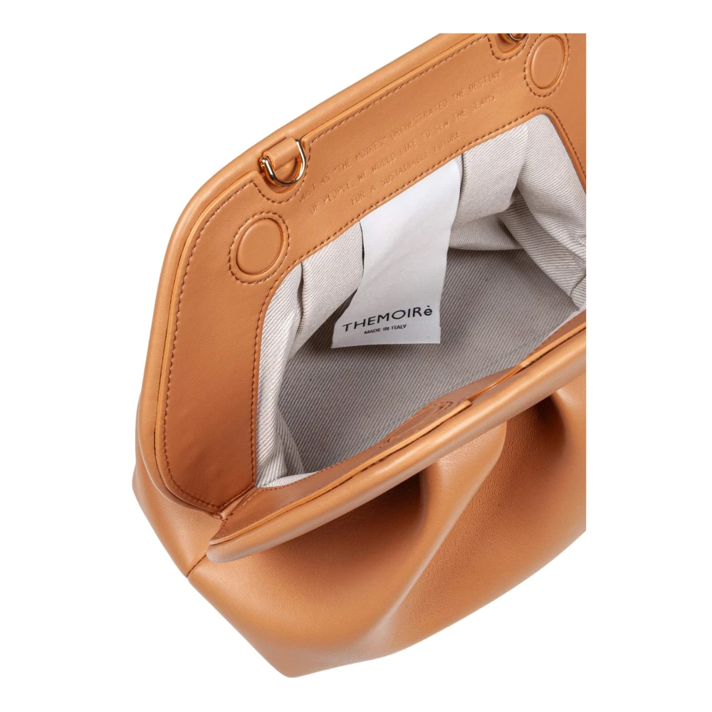 THEMOIRè Vegan leren clutch Brown Dames