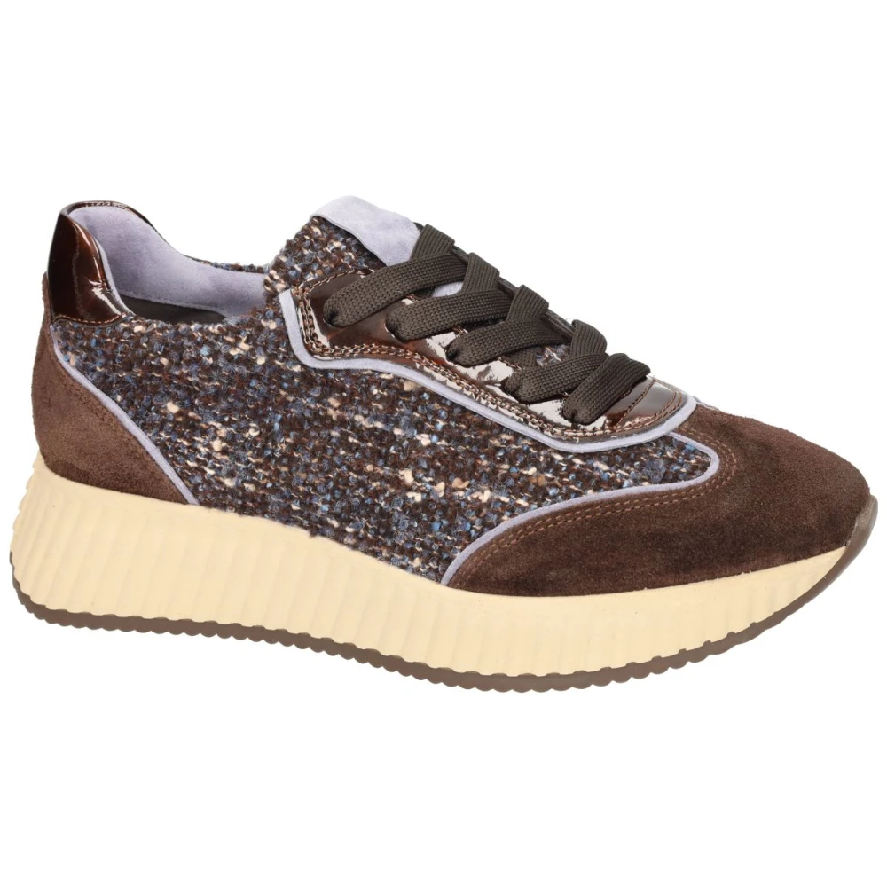 Softwaves Alice Sneakers Dames Schoenen Bruin