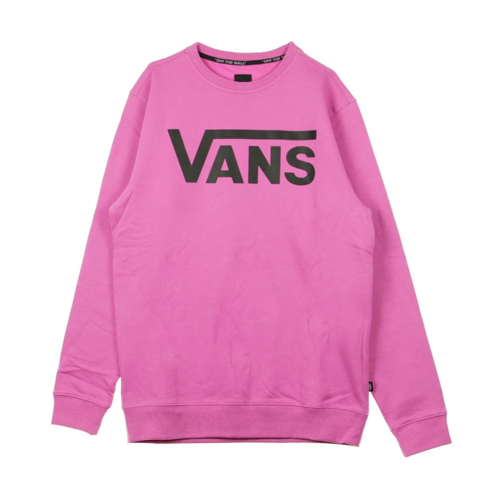Vans Rosebud Crew Neck Sweatshirt Pink Heren