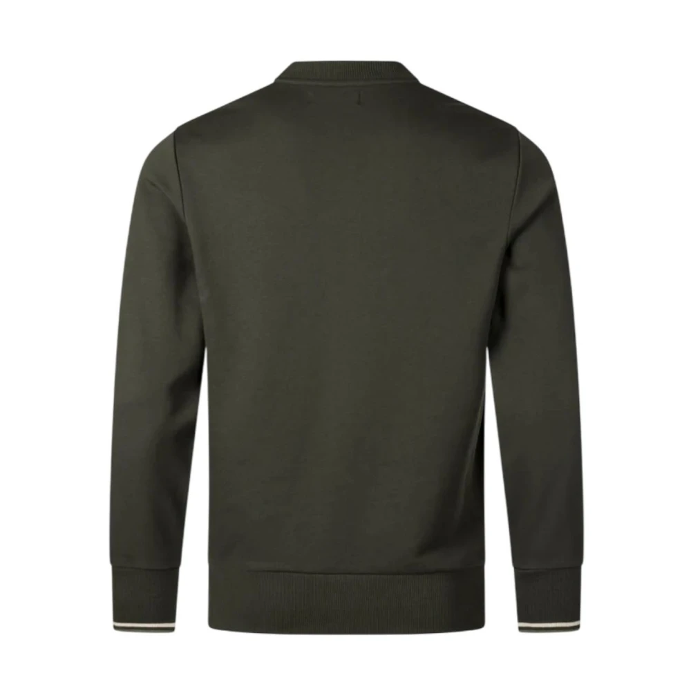 Fred Perry Iconische Laurel Crown Sweatshirt Green Heren