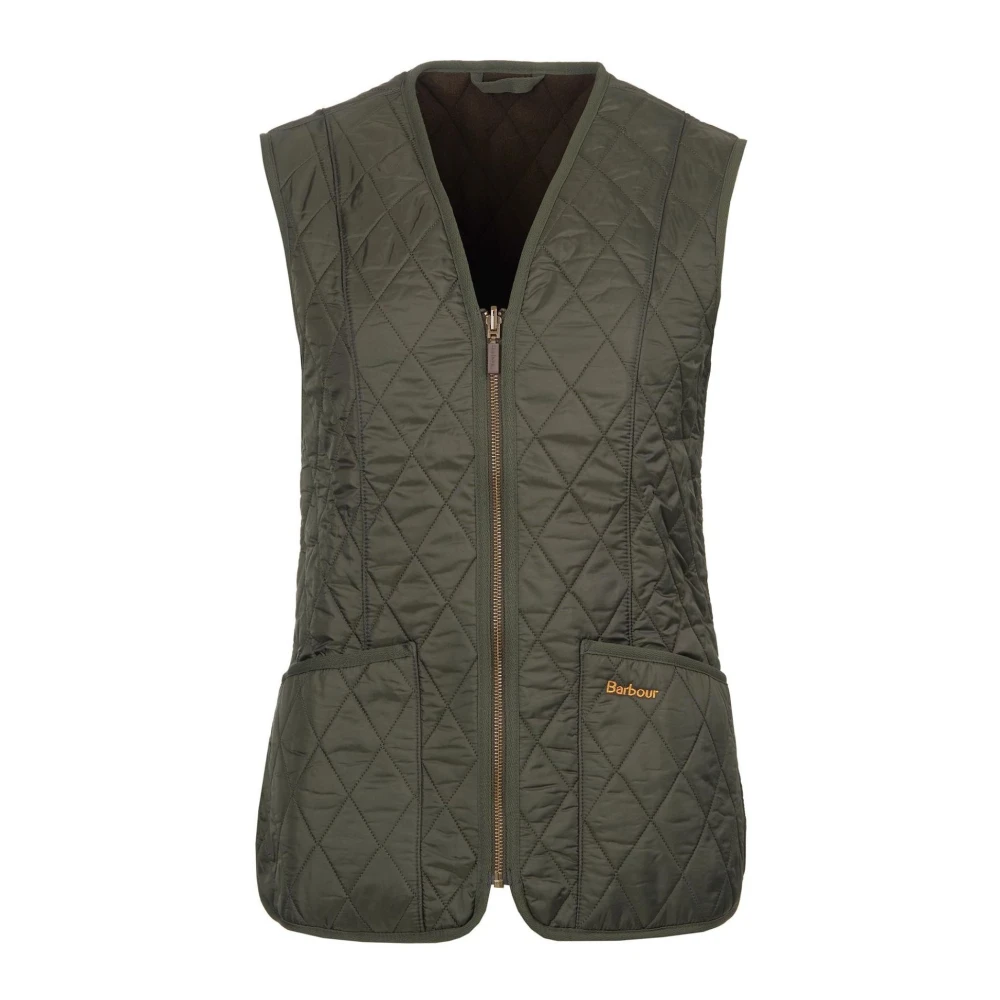 Barbour Green Waistcoats, Female, Xs, Knitwear For Women Aw23