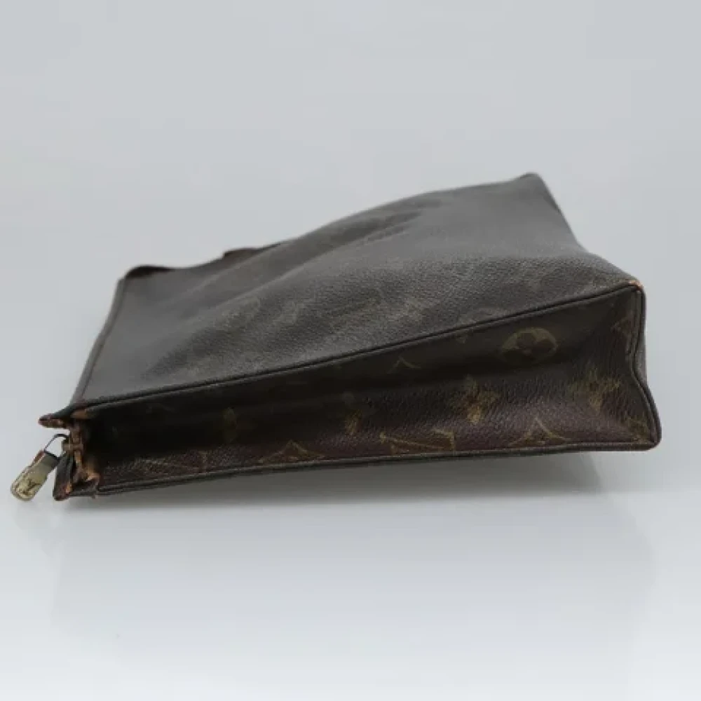 Louis Vuitton Vintage Pre-owned Canvas pouches Brown Dames