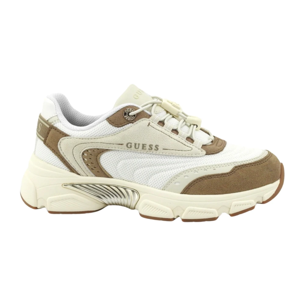 Guess Women's White Sneakers, 6 Uk, Trainers