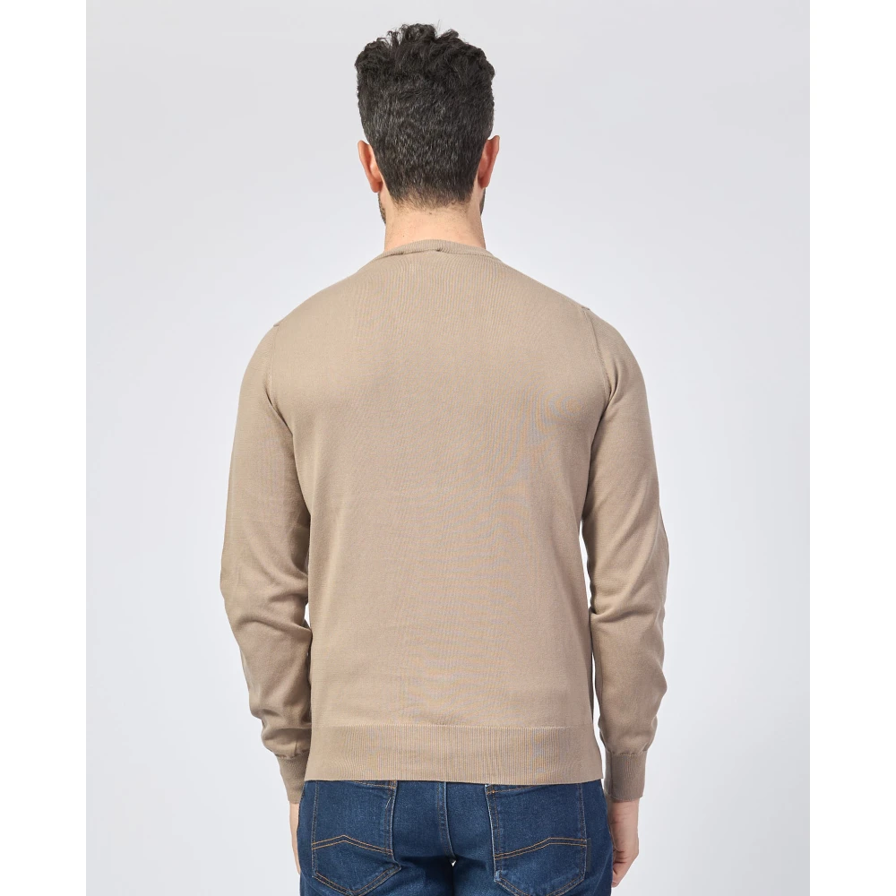 K-way Beige Crewneck Sweater Beige Heren