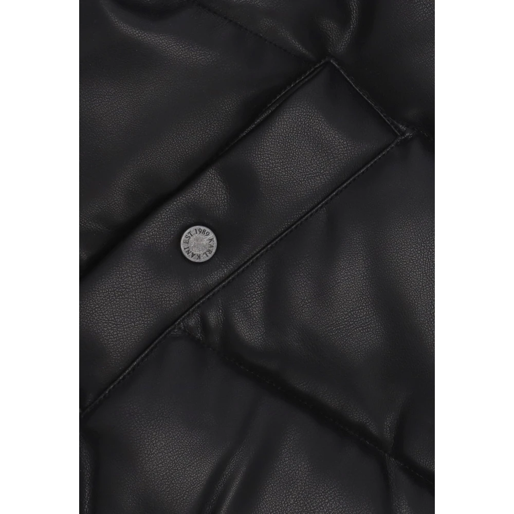 Karl Kani Korte donsjack met crop snit Black Dames