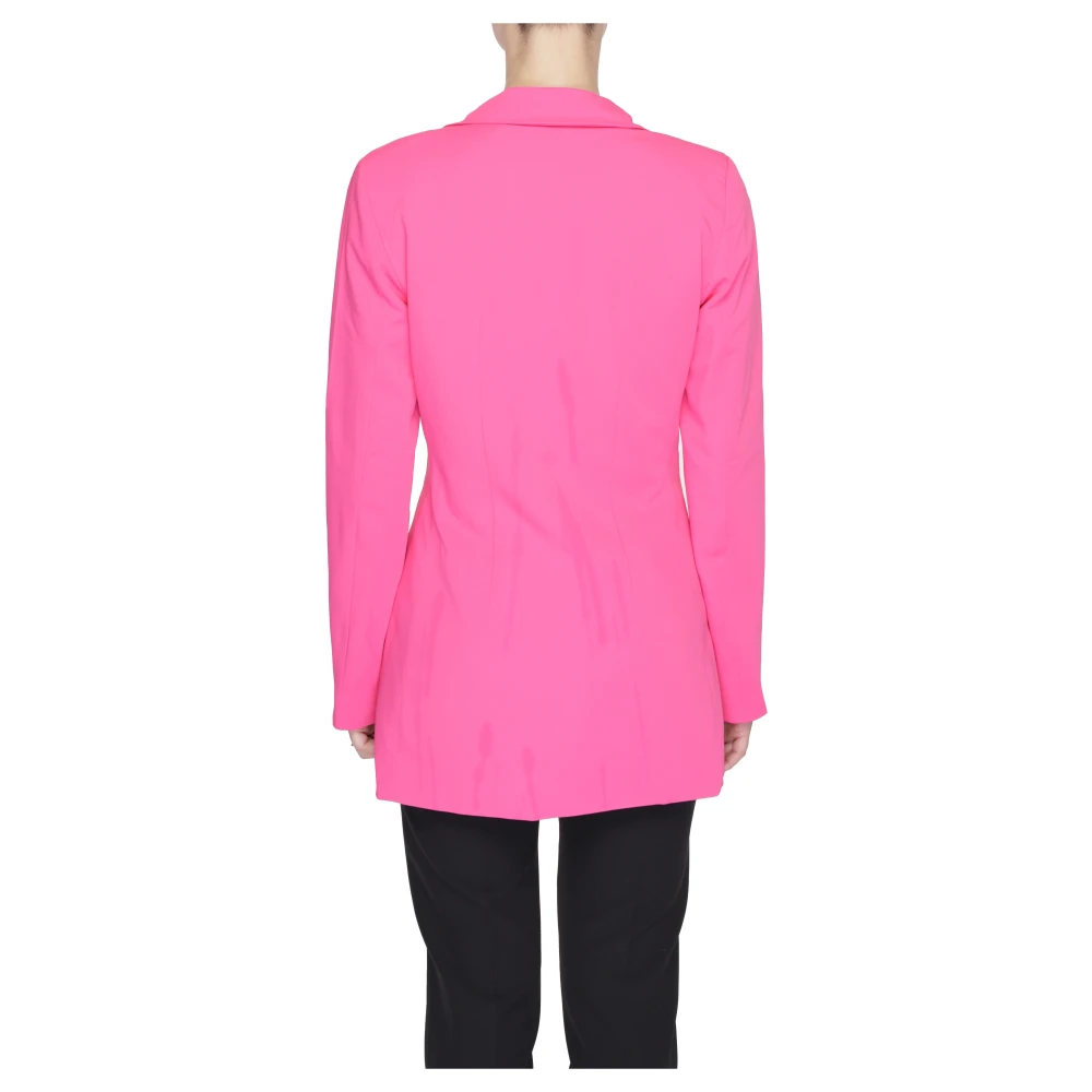 Vero Moda Fuchsia Geknoopte Blazer voor Vrouwen Pink Dames