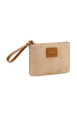 Flat Suede Coin Purse