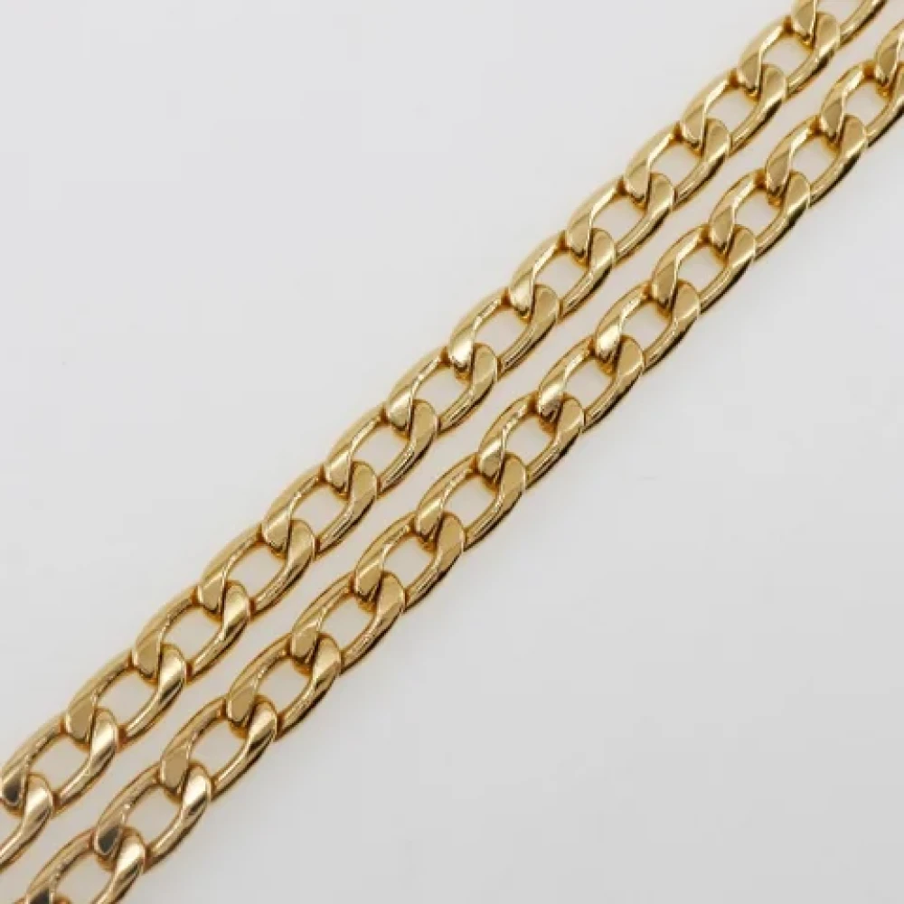 Chanel Vintage Pre-owned Metal belts Yellow Dames