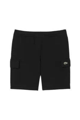 Cotton Fleece Cargo Shorts