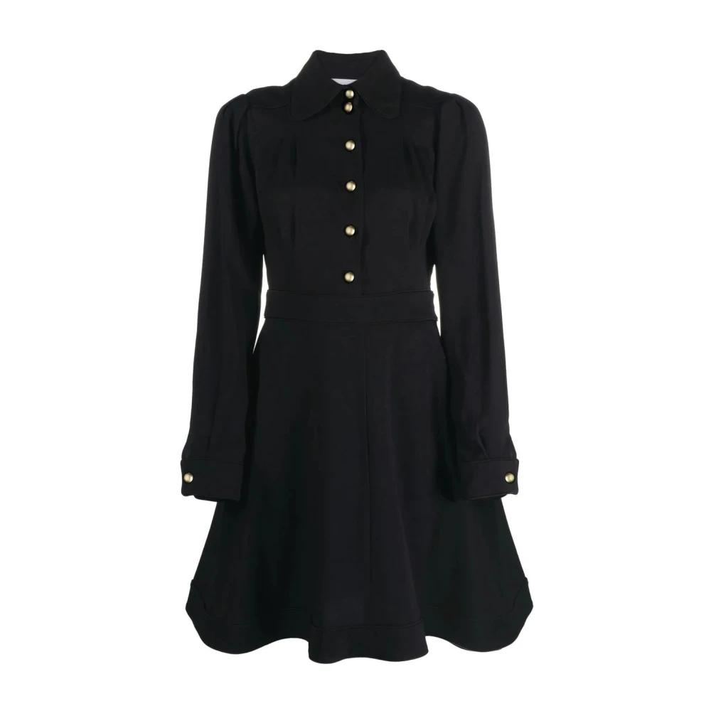 Moschino Women's Black Shirt Dresses, Xs, Dress