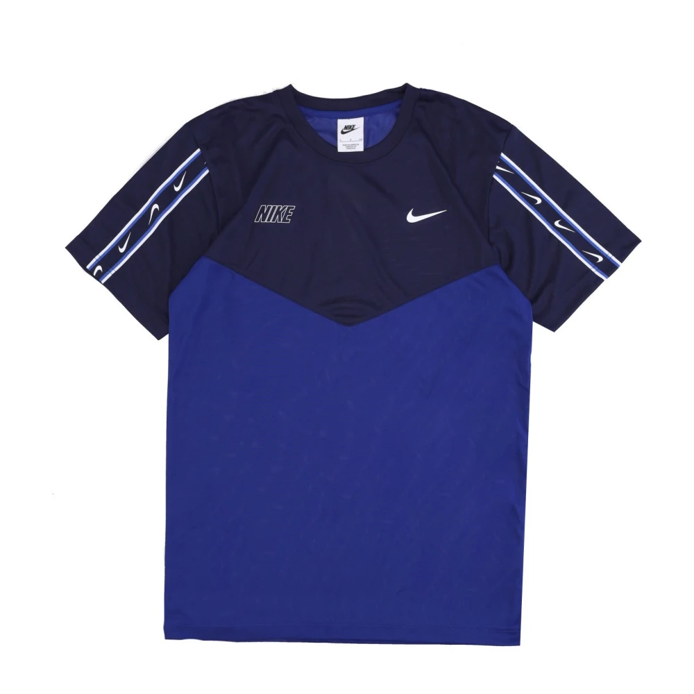 Nike Sportswear Repeat SW PK Tee Blue Heren