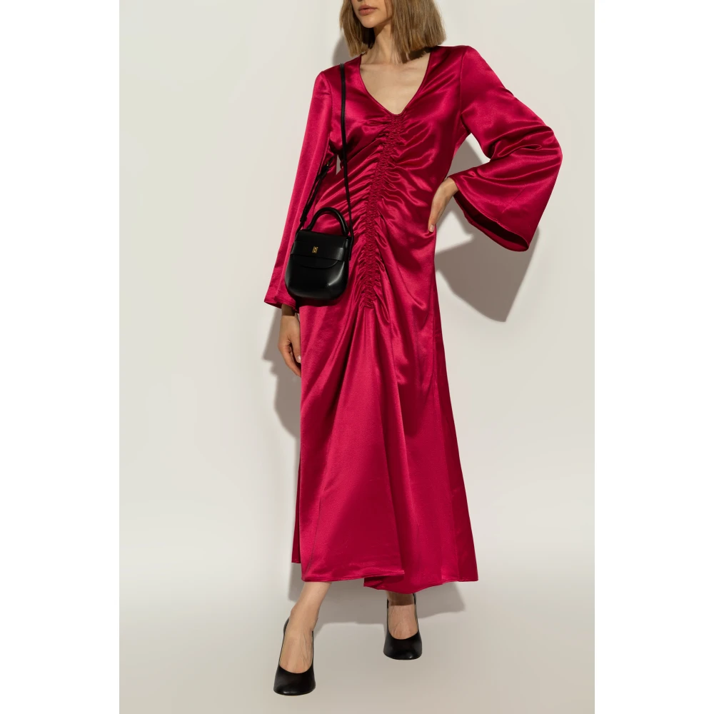 By Malene Birger Satin Jurk Lavendel By Herenne Birger Pink Dames