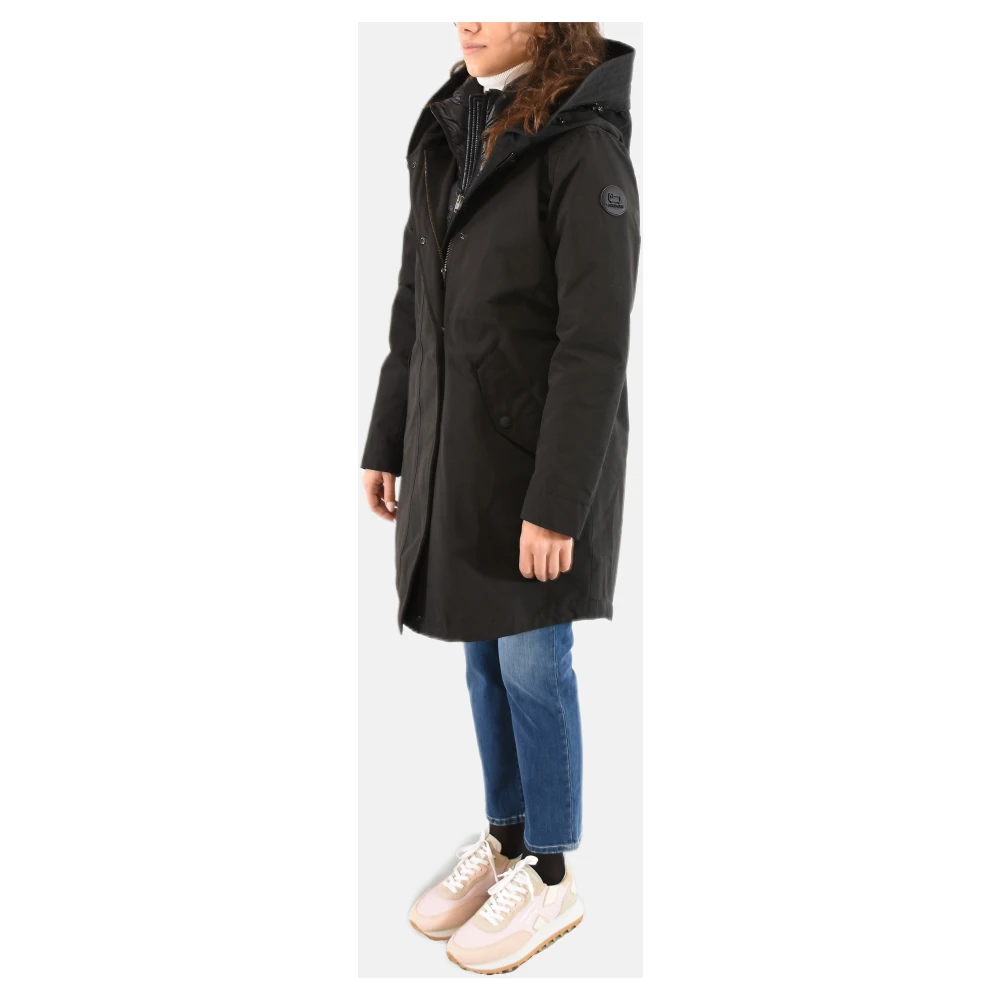 Woolrich 3-in-1 Militaire Donsparka Black Dames