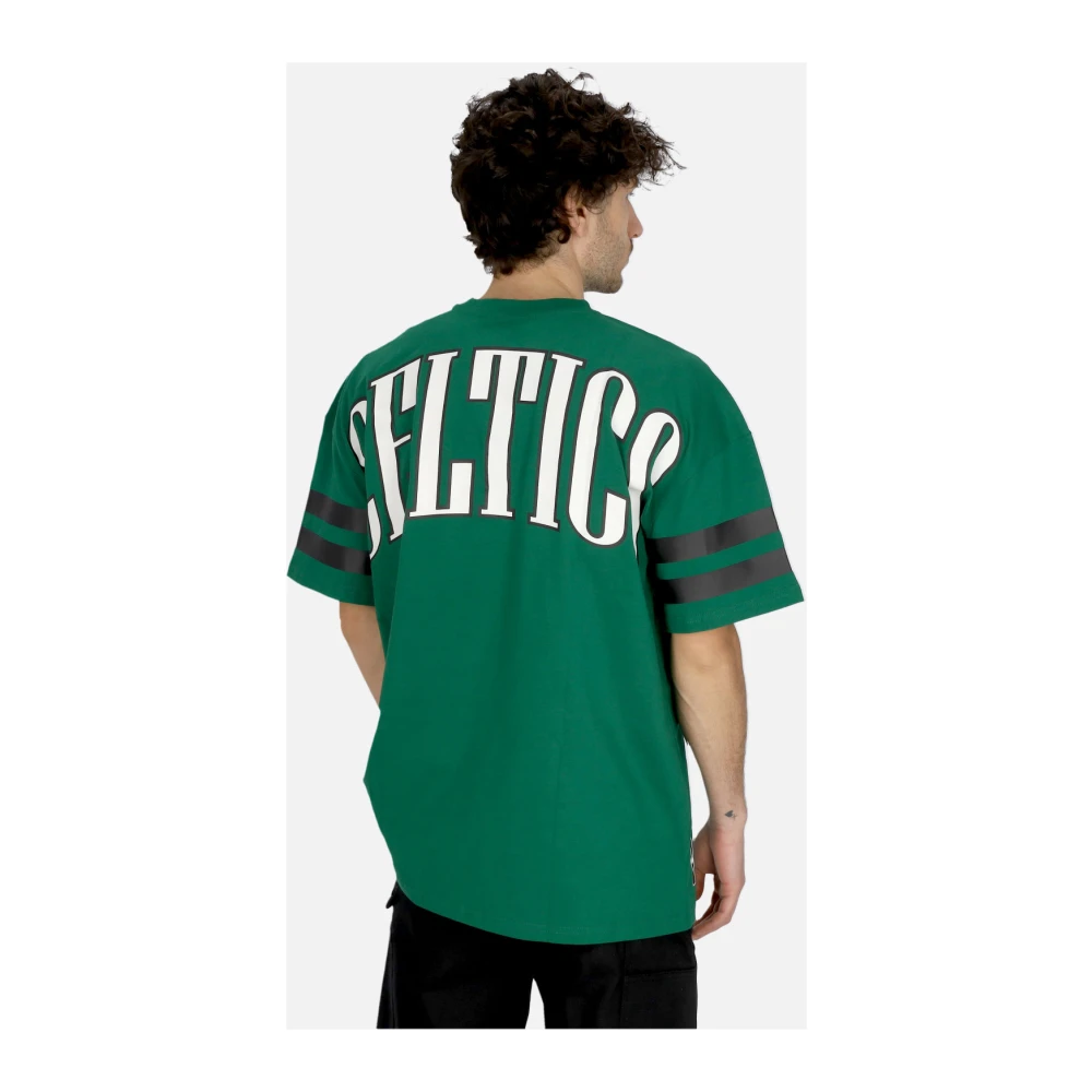 new era Boston Celtics Arch Tee Groen Wit Green Heren