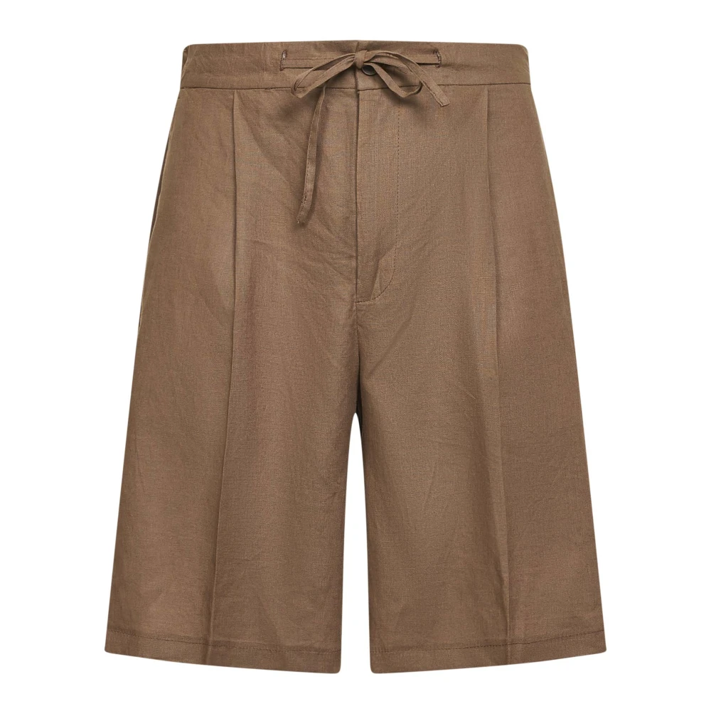 Hevo Brown Casual Shorts, Male, M, Shorts
