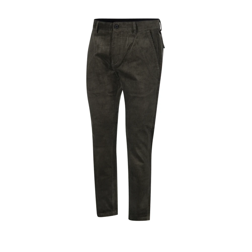 Department Five Vintage Militaire Prins Chinos Crop Broek Gray Heren