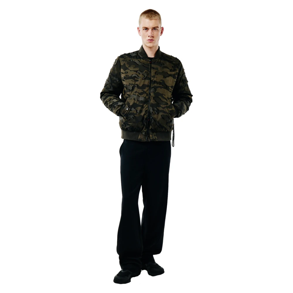 Afterlabel Francoforte Bomberjack Green Heren