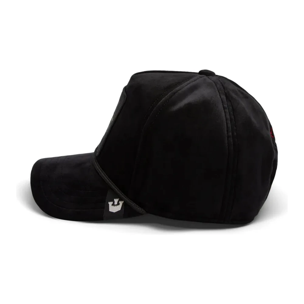 Goorin Bros Zwarte Velvet Panther Royalty Pet Black Heren