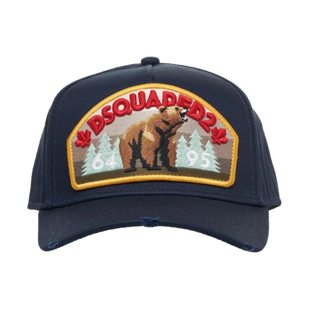 Accessories > Hats > Caps - - Dsquared2 - Modalova