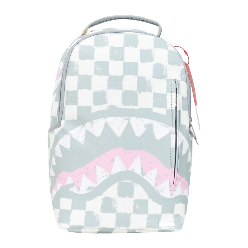 Sprayground Vanquish Cream Grijs Wit Rugzak White Unisex