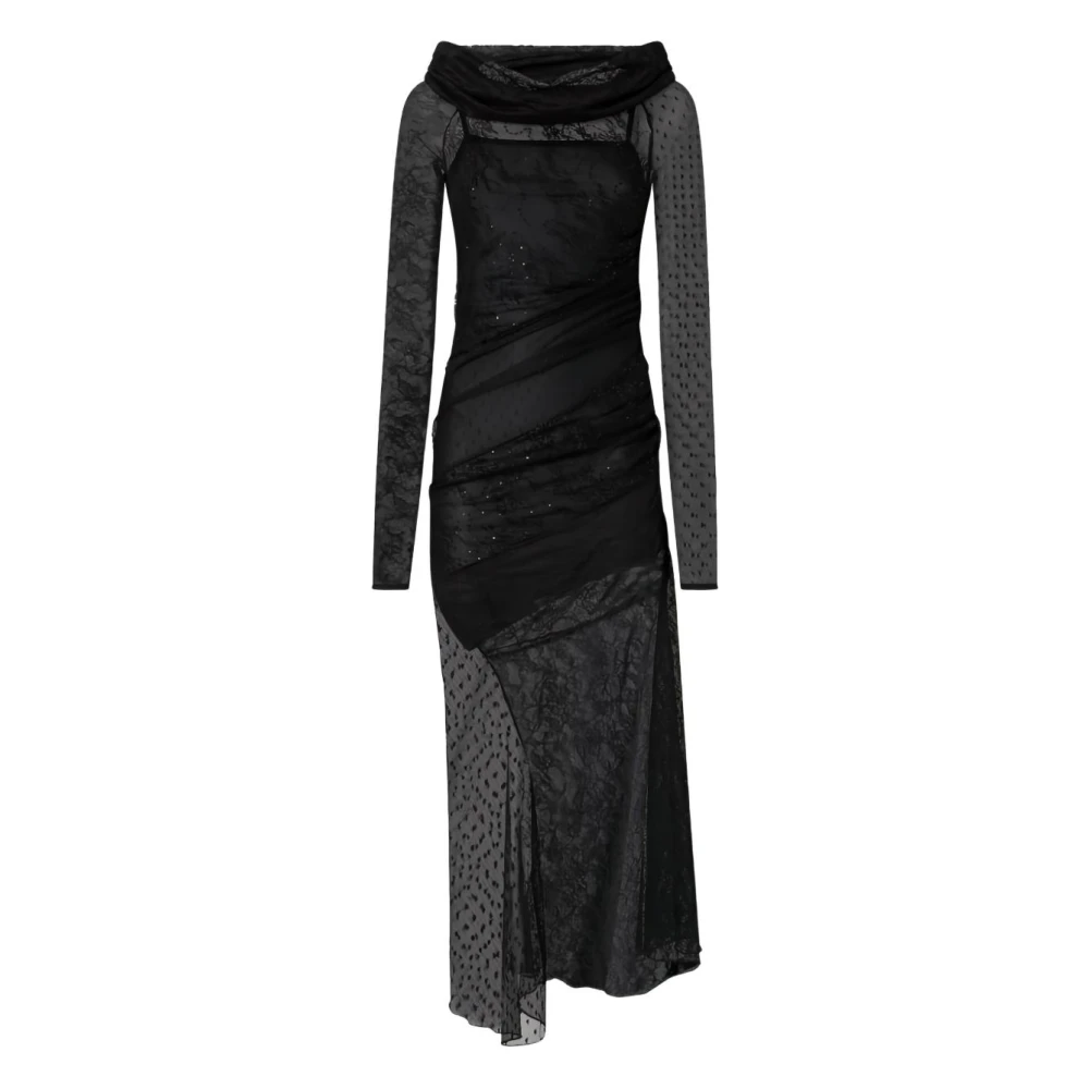 Pinko Women's Black Party Dresses, S, Dresses