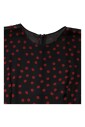 robe-midi-en-soie-a-superpositions-en-noir-rouge-a-pois