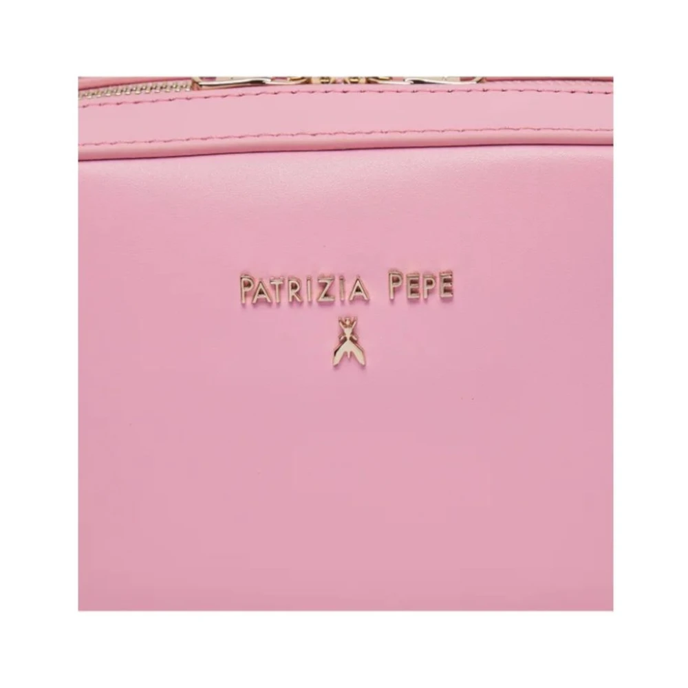 PATRIZIA PEPE Stijlvolle Crossbodytassen voor Dagelijks Gebruik Pink Dames
