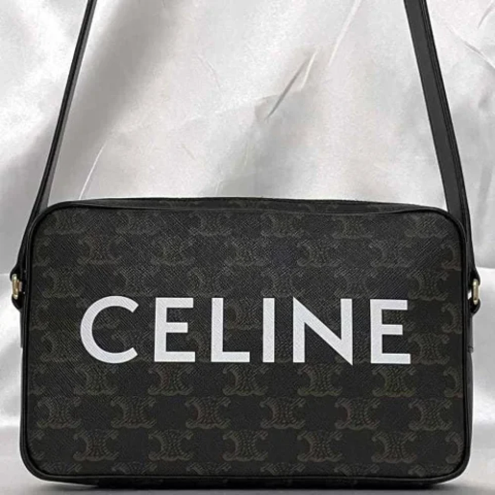 Celine Vintage Pre-owned Canvas celine-bags Black Dames