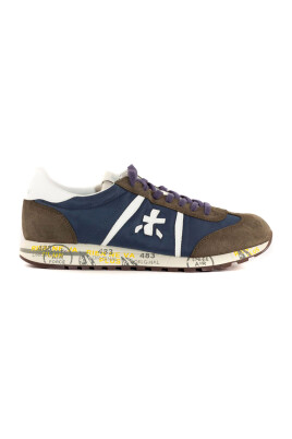 sneakers-en-daim-marron-et-nylon-bleu