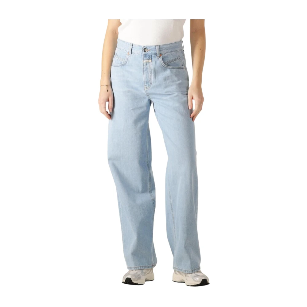 Closed Wijde Nikka Jeans in Lichtblauw Blue Dames