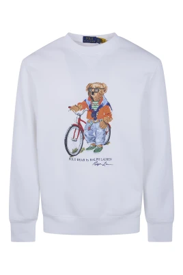 Rundhalsad Klassisk "Summer Bear" Sweatshirt