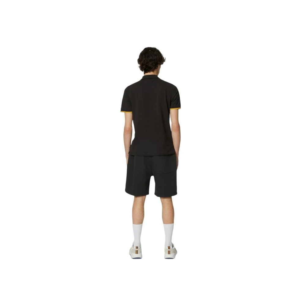 K-way Polyester Bermuda Shorts Black Heren