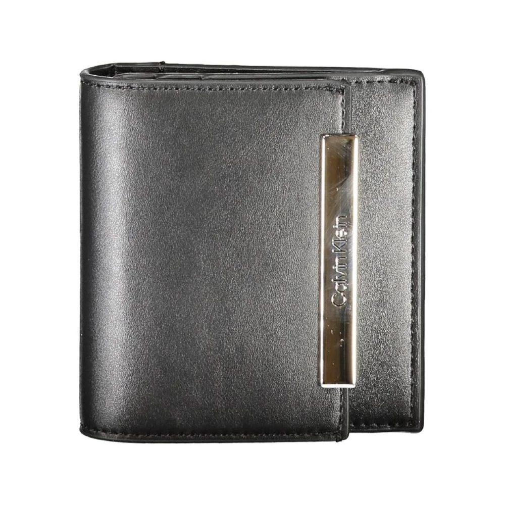Calvin Klein , Wallets & Cardholders, Female, Black, One Size, Black Polyester Wallet With Rfid Block